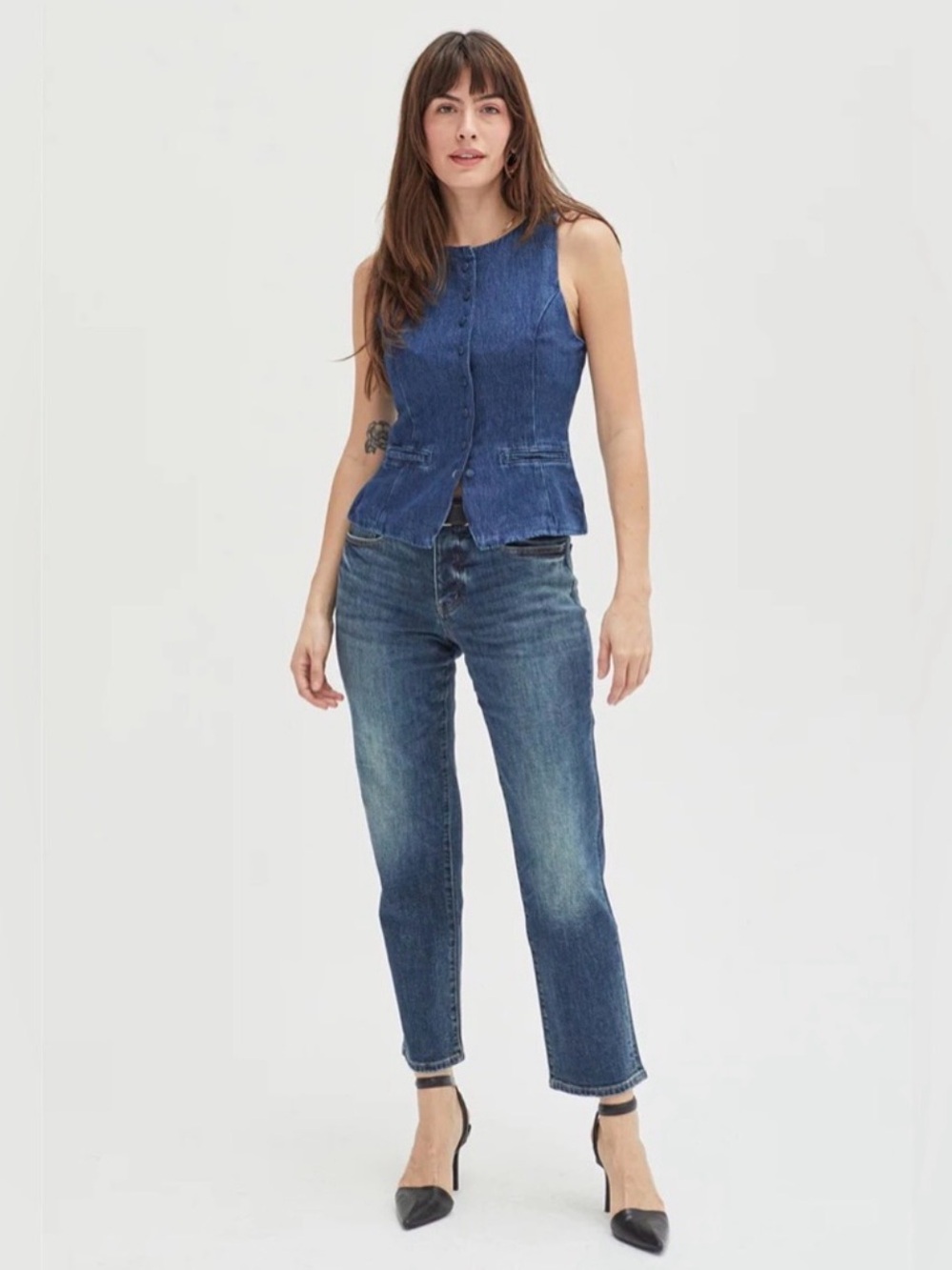 Oliver Logan Ludlow Classic Blue Denim Jeans - Women's